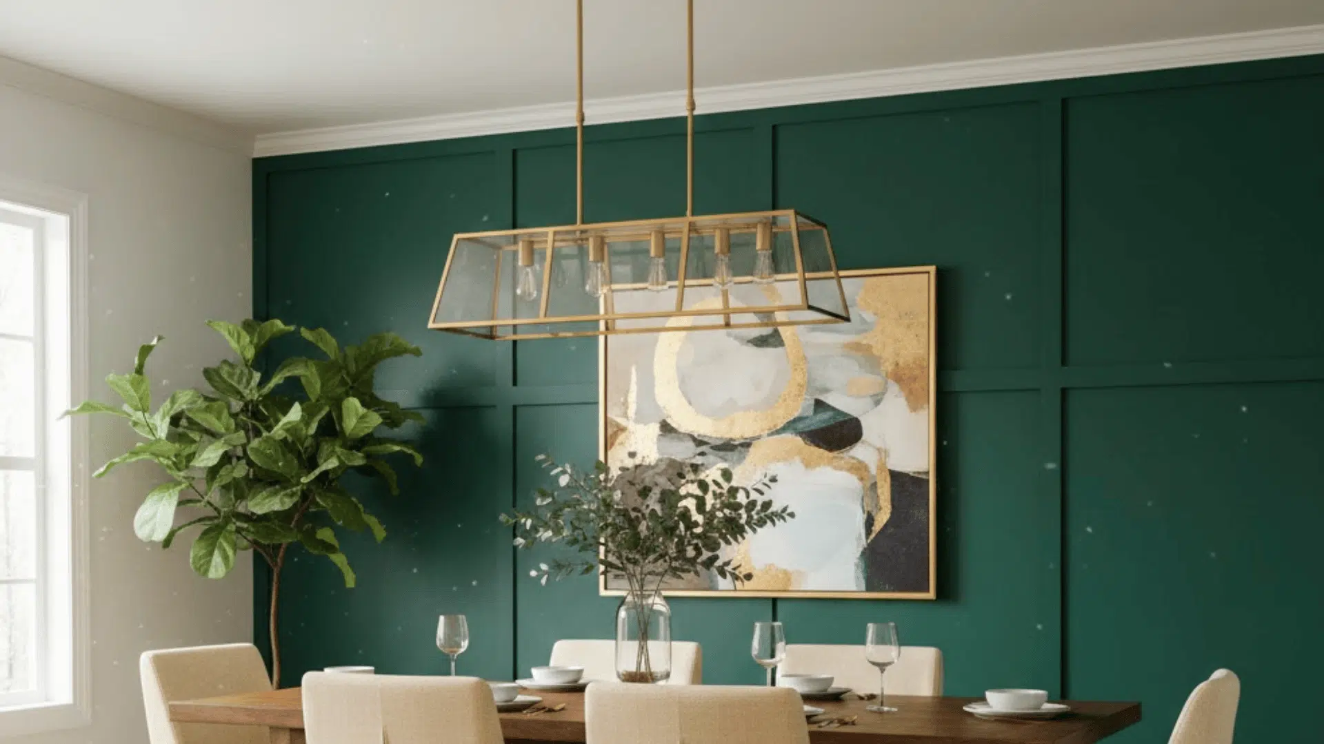 Dining Room Accent Wall