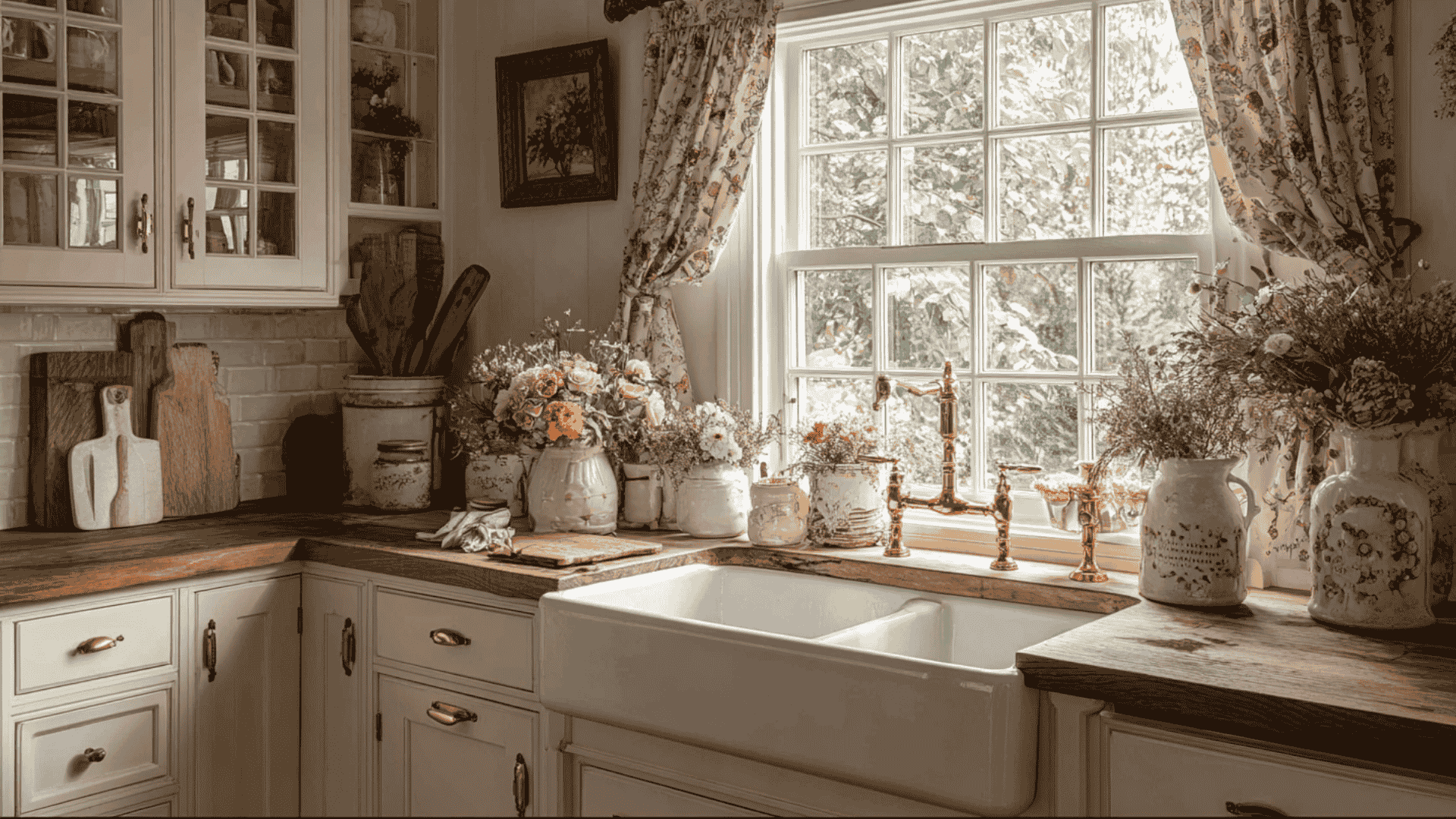 Farmhouse Sink for Cottagecore Appeal (1)