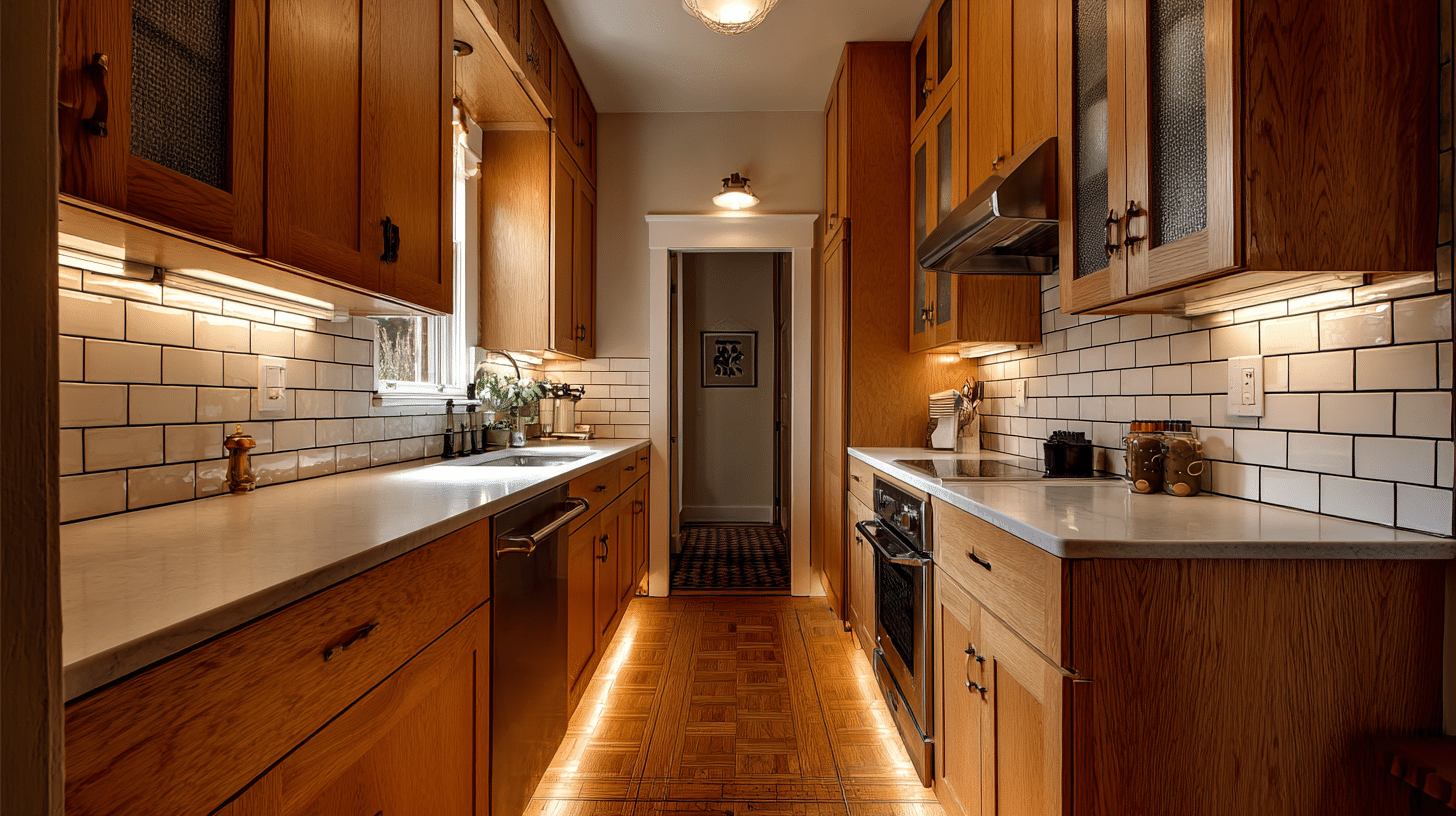 Gallery Kitchen Layout
