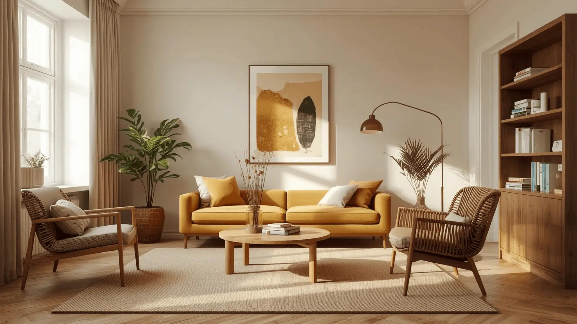 mustard-accents