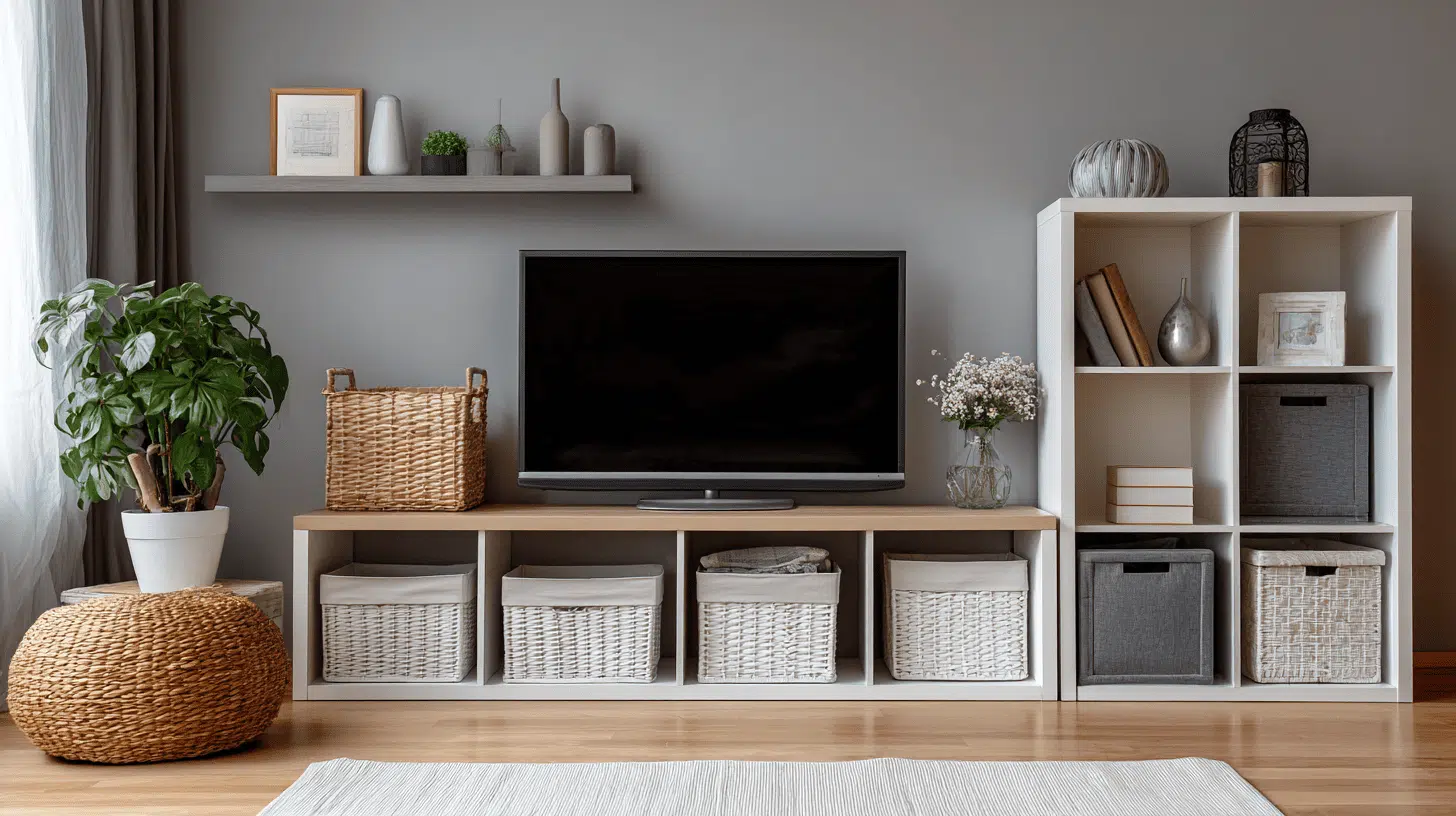 Neutral-Storage-Boxes-In-Tv-Stand-Cabinets
