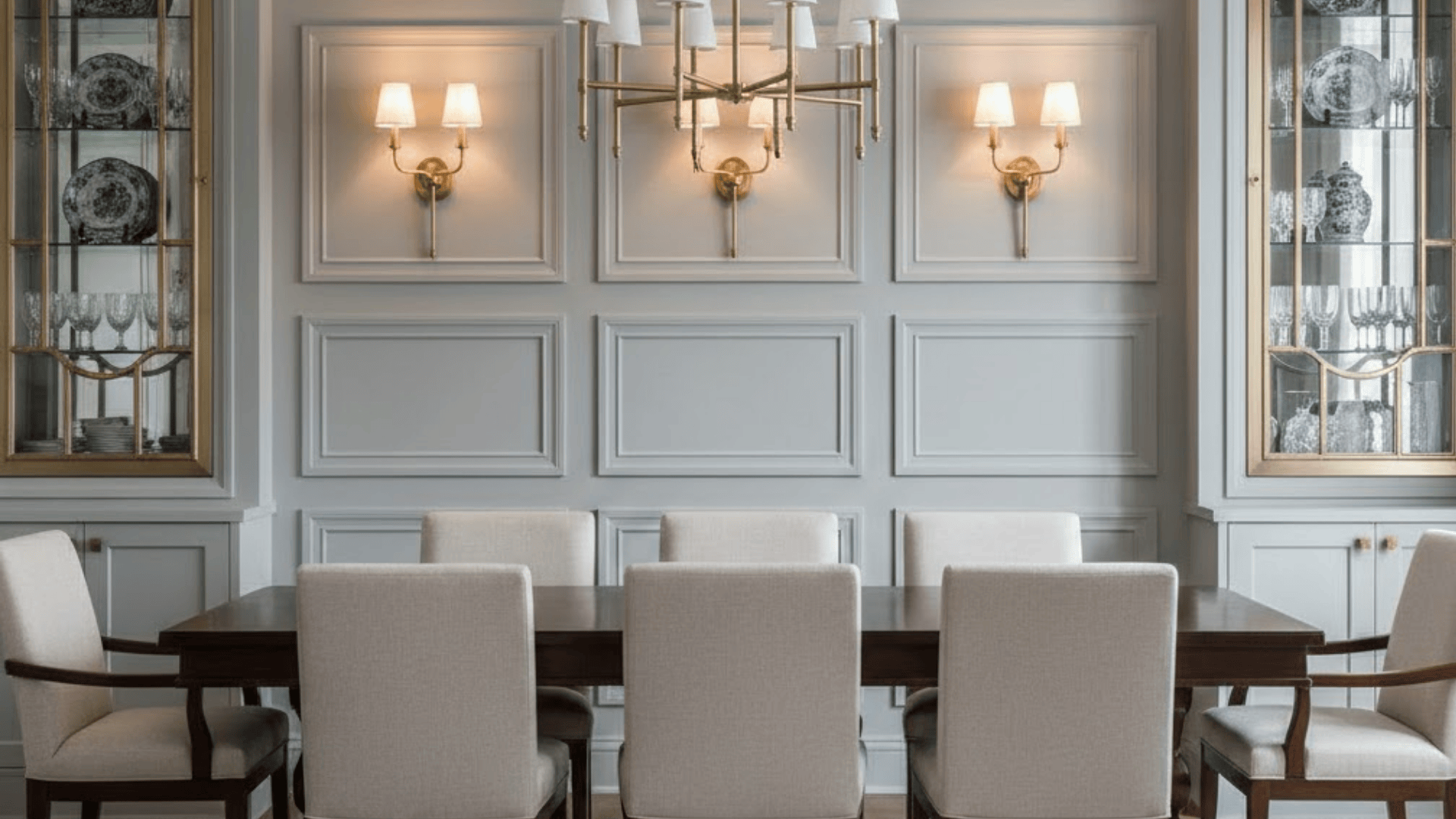 Picture Frame Molding Grid Detail