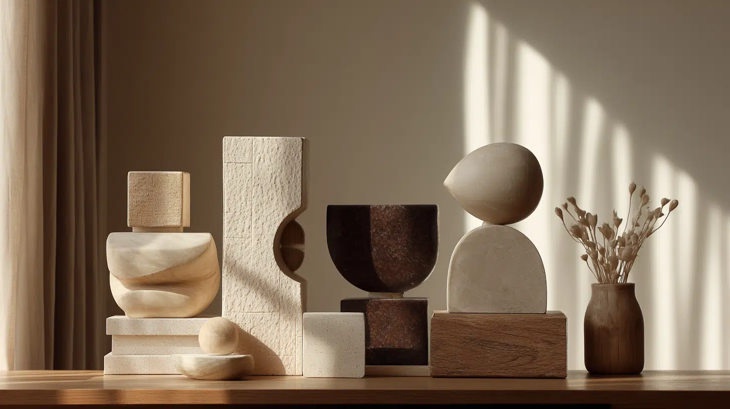 Sculptural-Objects-On-Tv-Stand-Modern-Decor