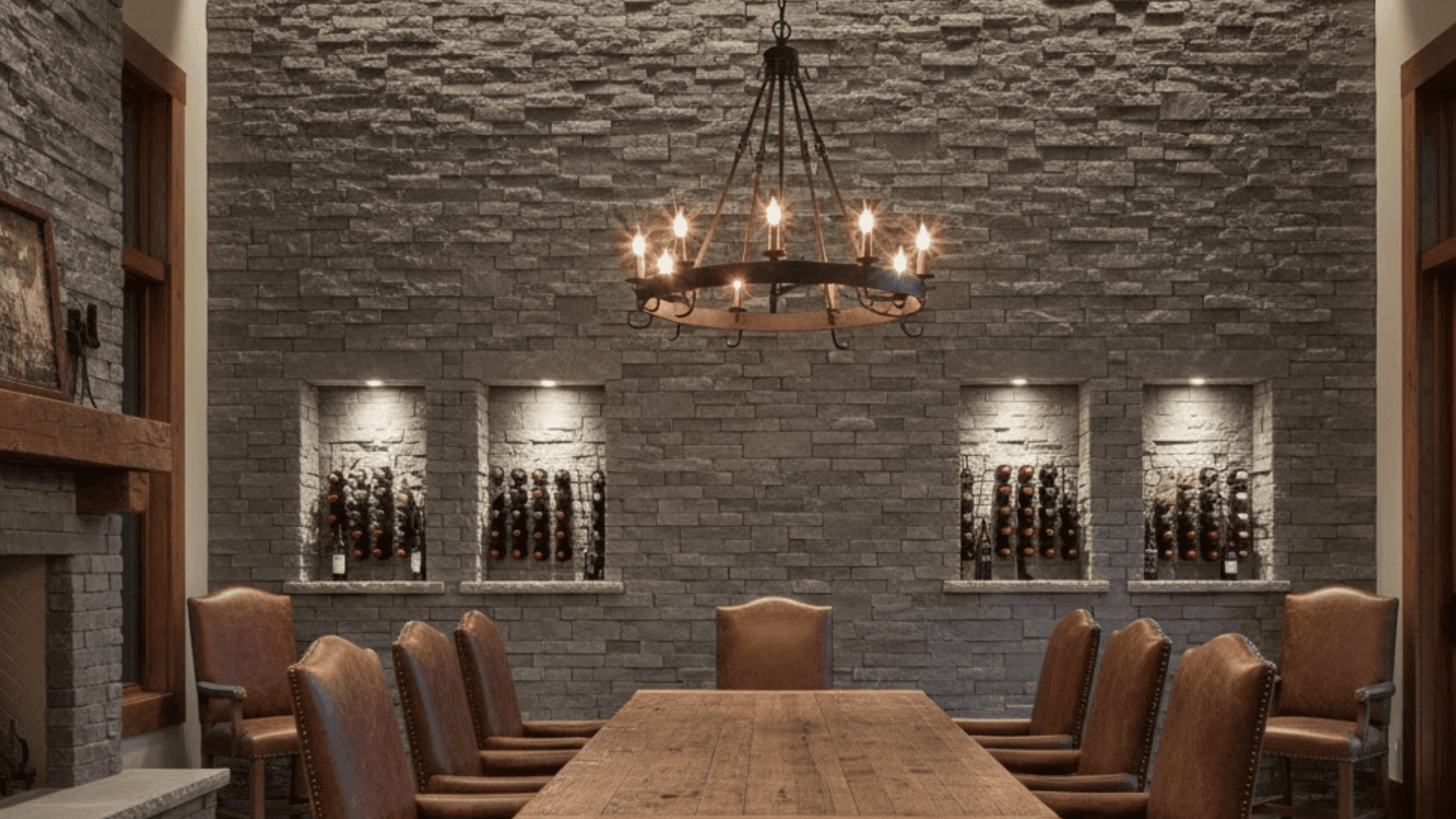 Stone Veneer Rustic Luxe Feature