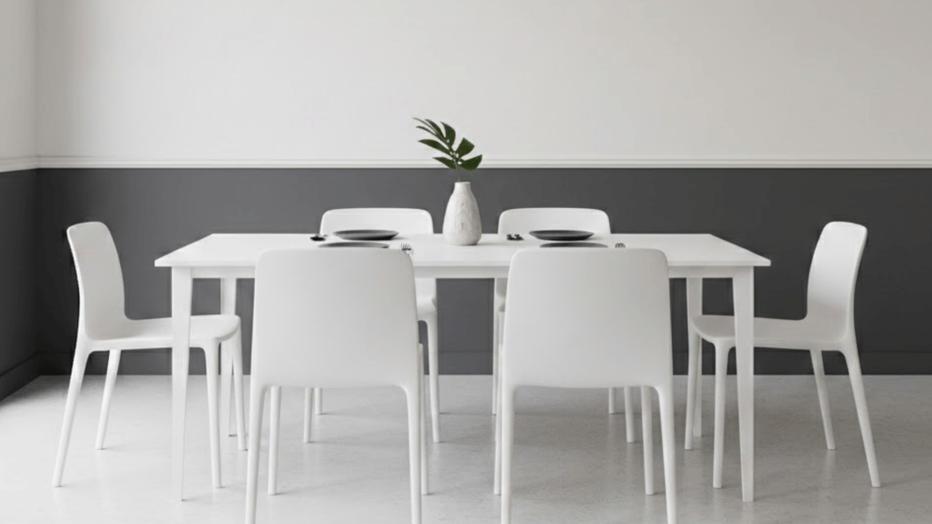 Two-Tone Wall Modern Contrast