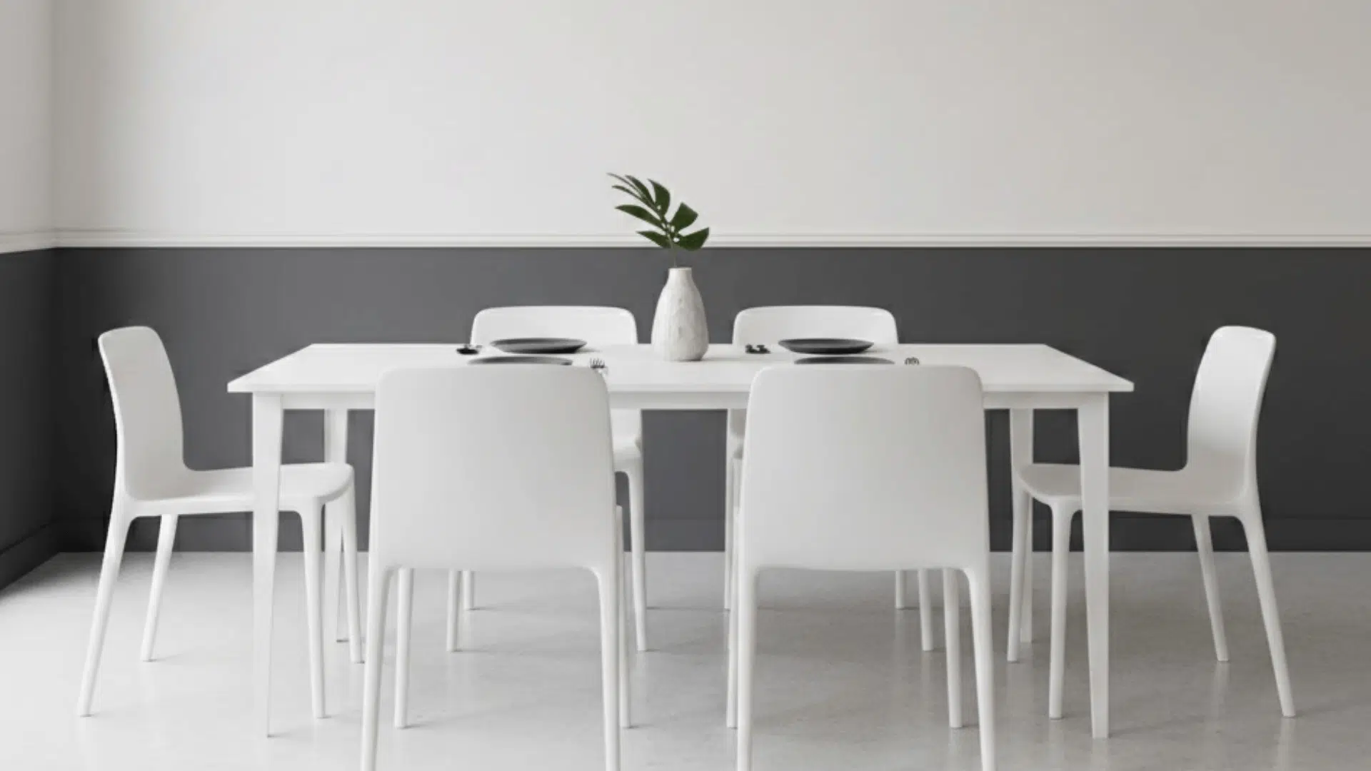 Two-Tone Wall Modern Contrast