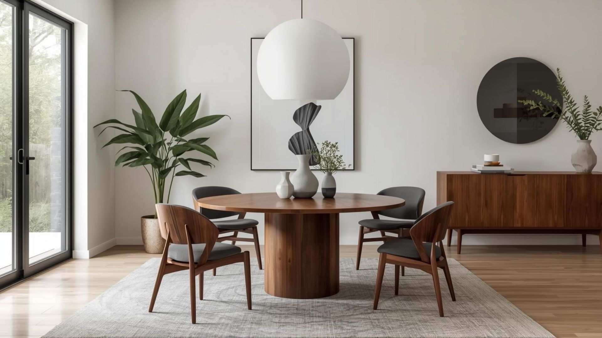 walnut dining