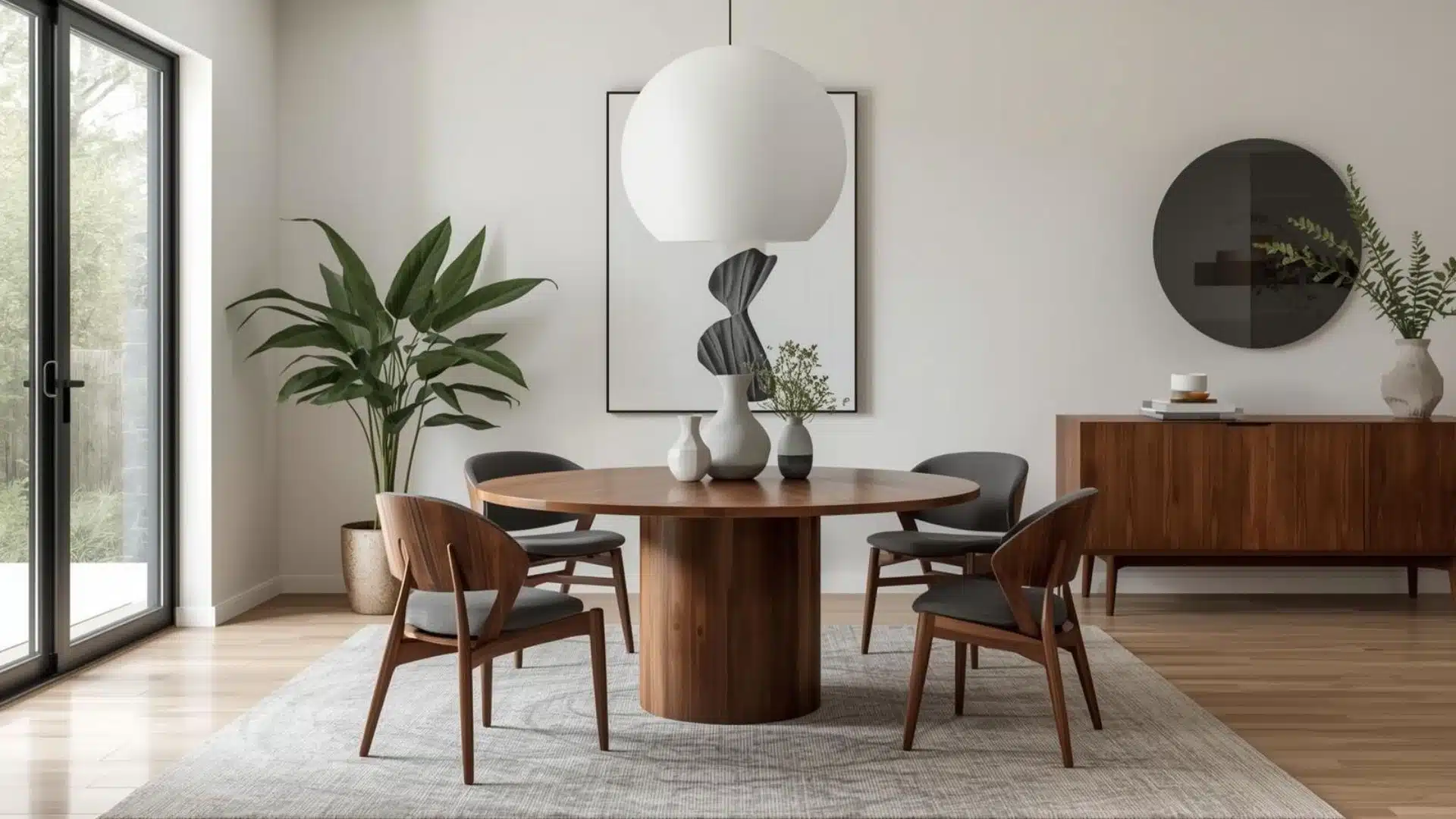 walnut dining