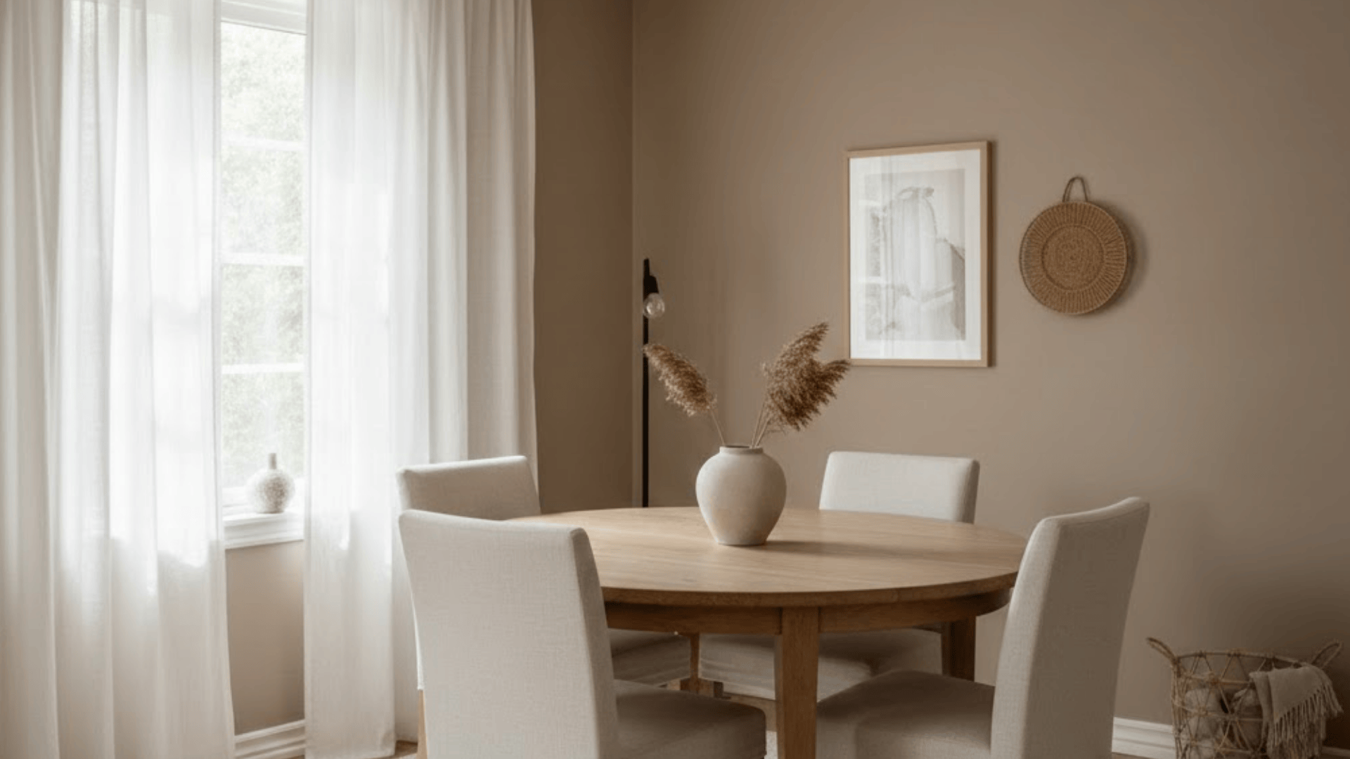 Warm Neutral Accent Wall Glow
