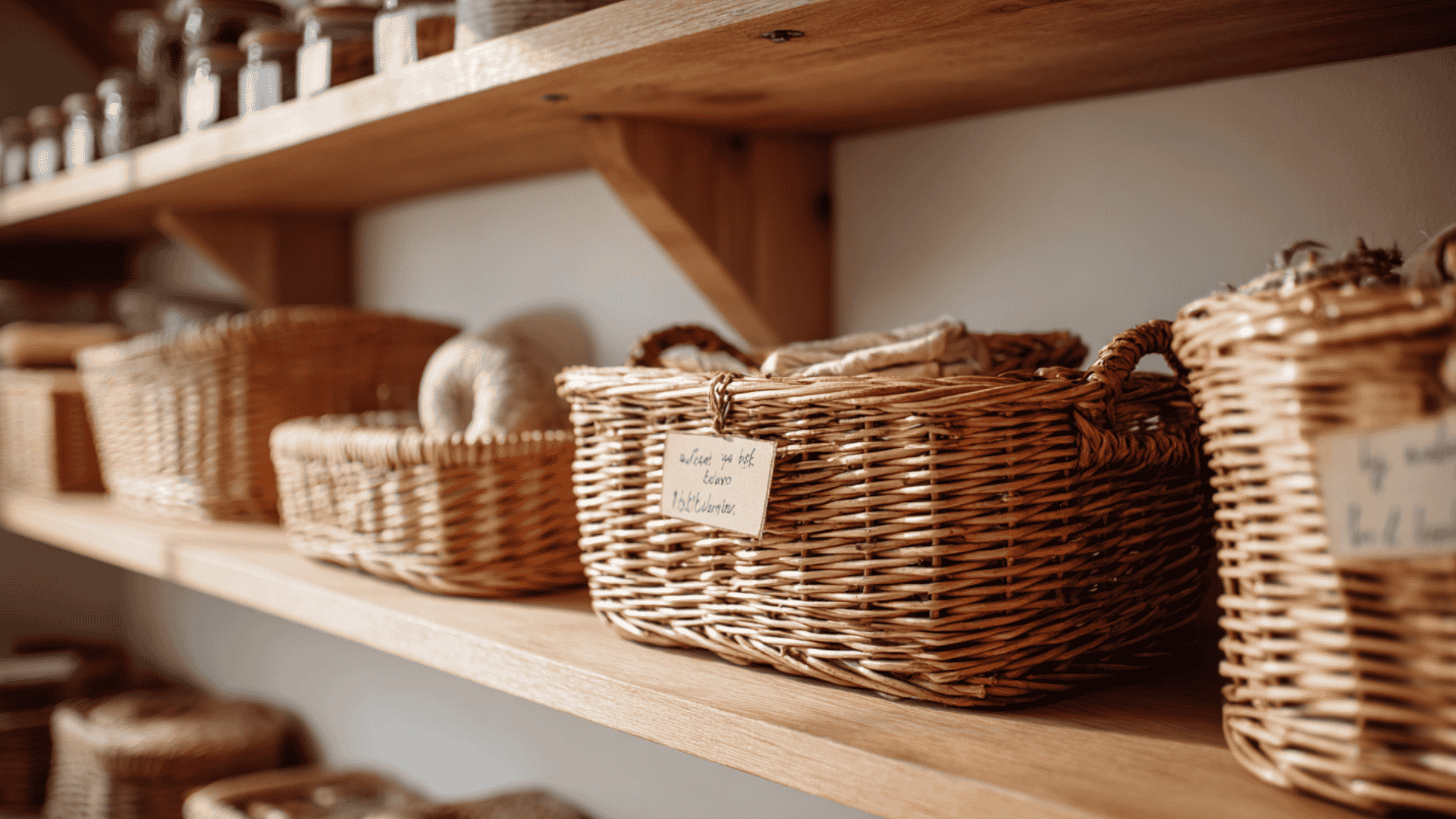 Wicker and Woven Storage