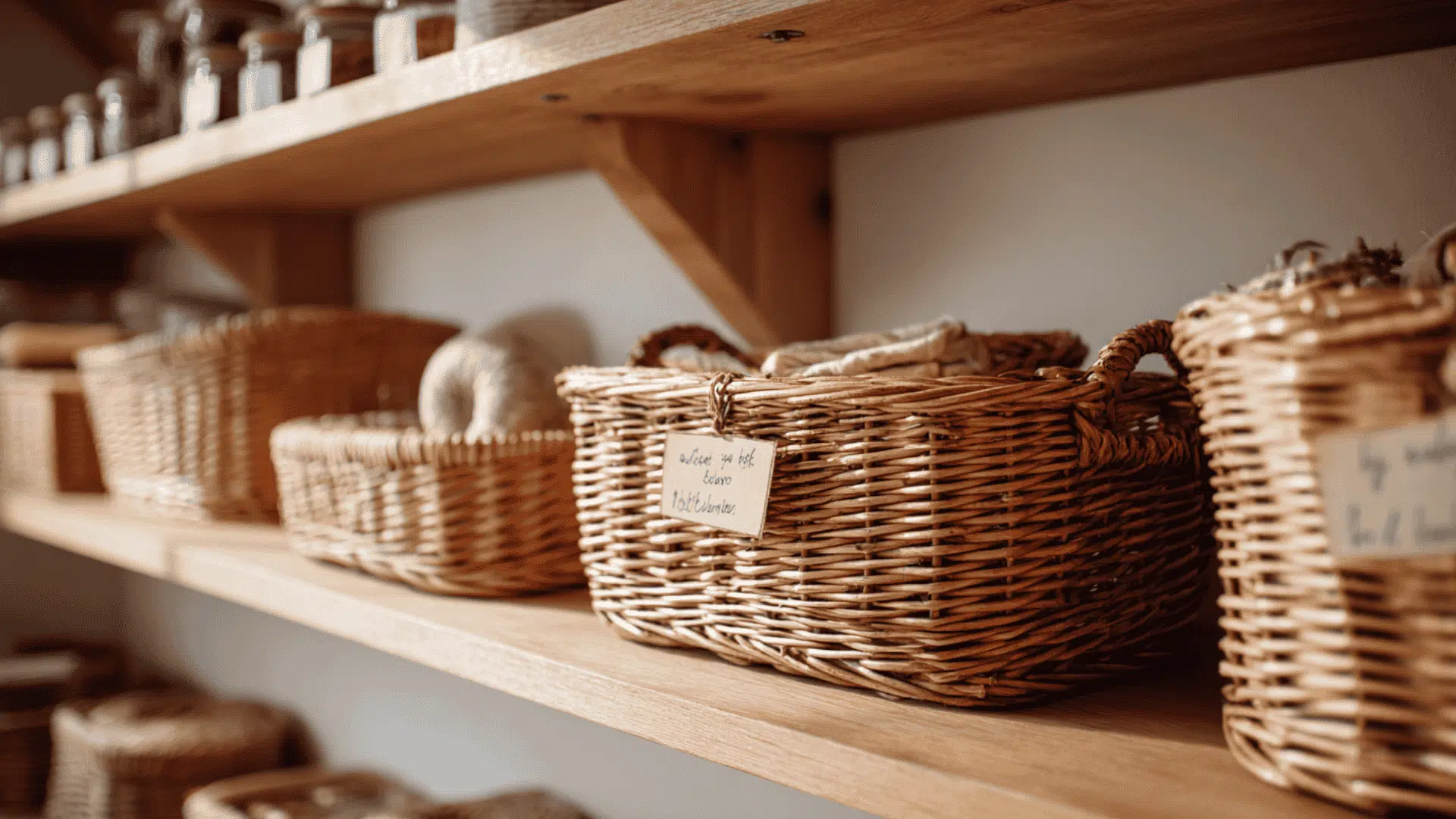 Wicker and Woven Storage