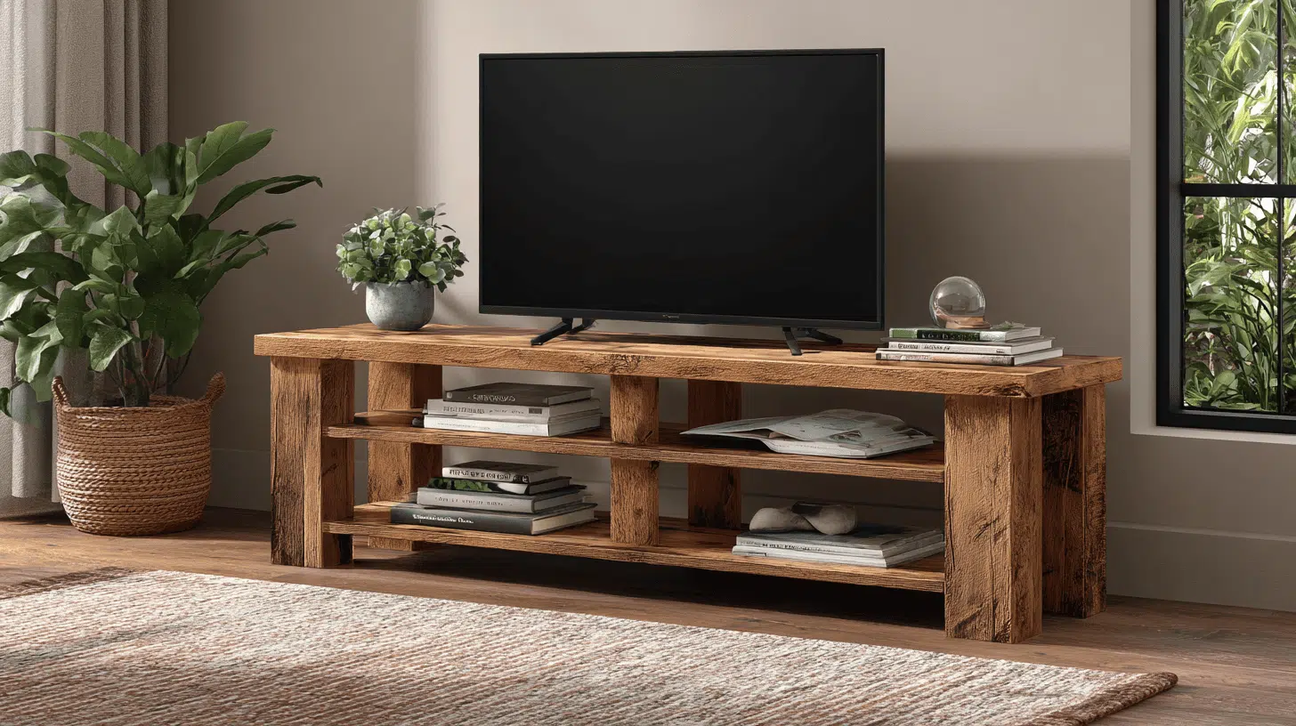 Wooden-Shelves-On-Tv-Stand-For-Warmth
